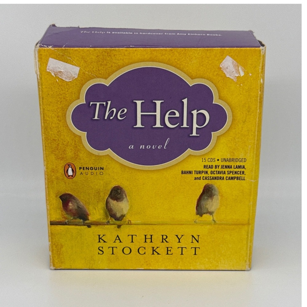 The Help Kathryn Stockett Audiobook 15 CD Set Unabridged Penguin Audio 2009